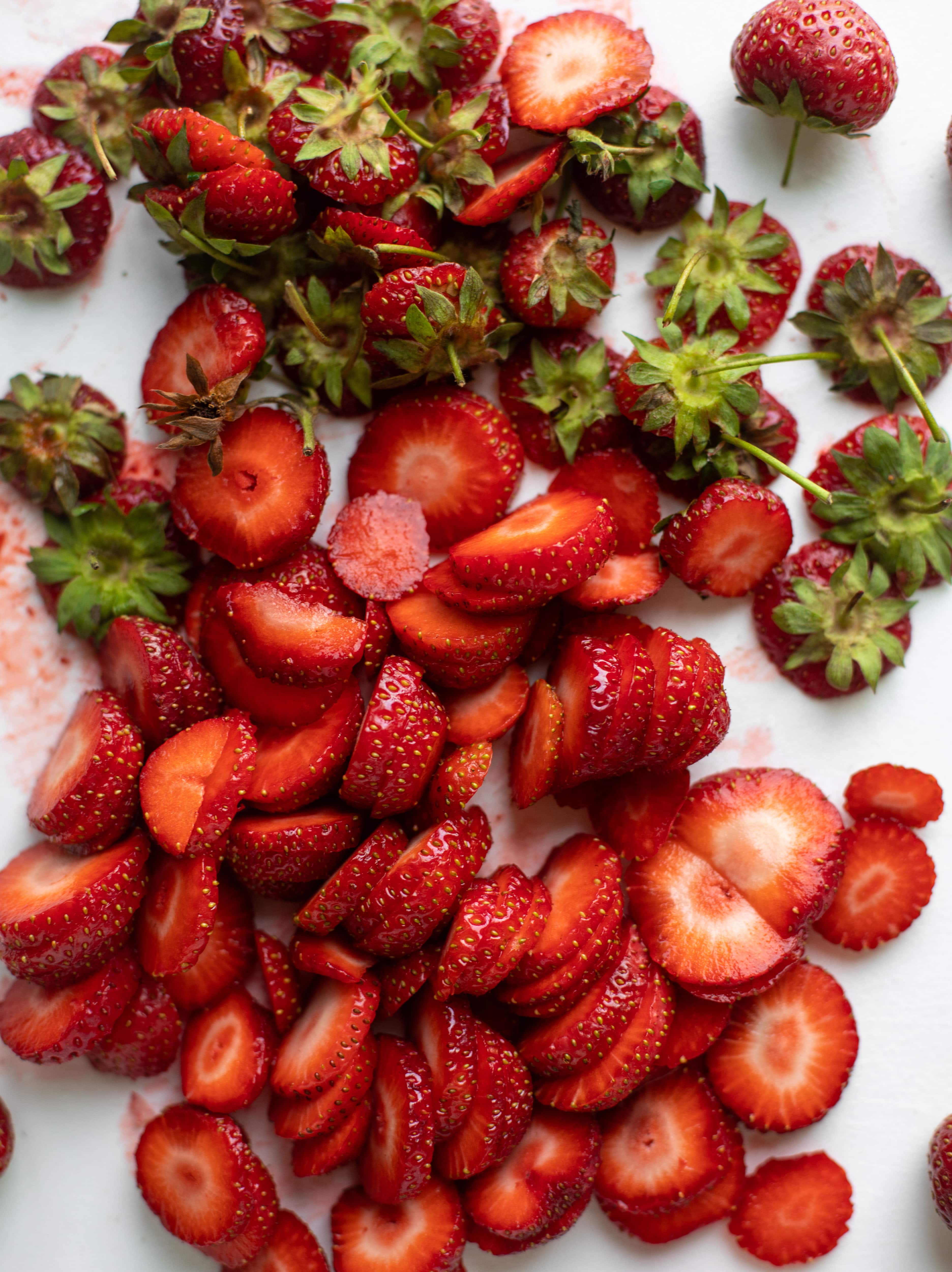 切片草莓